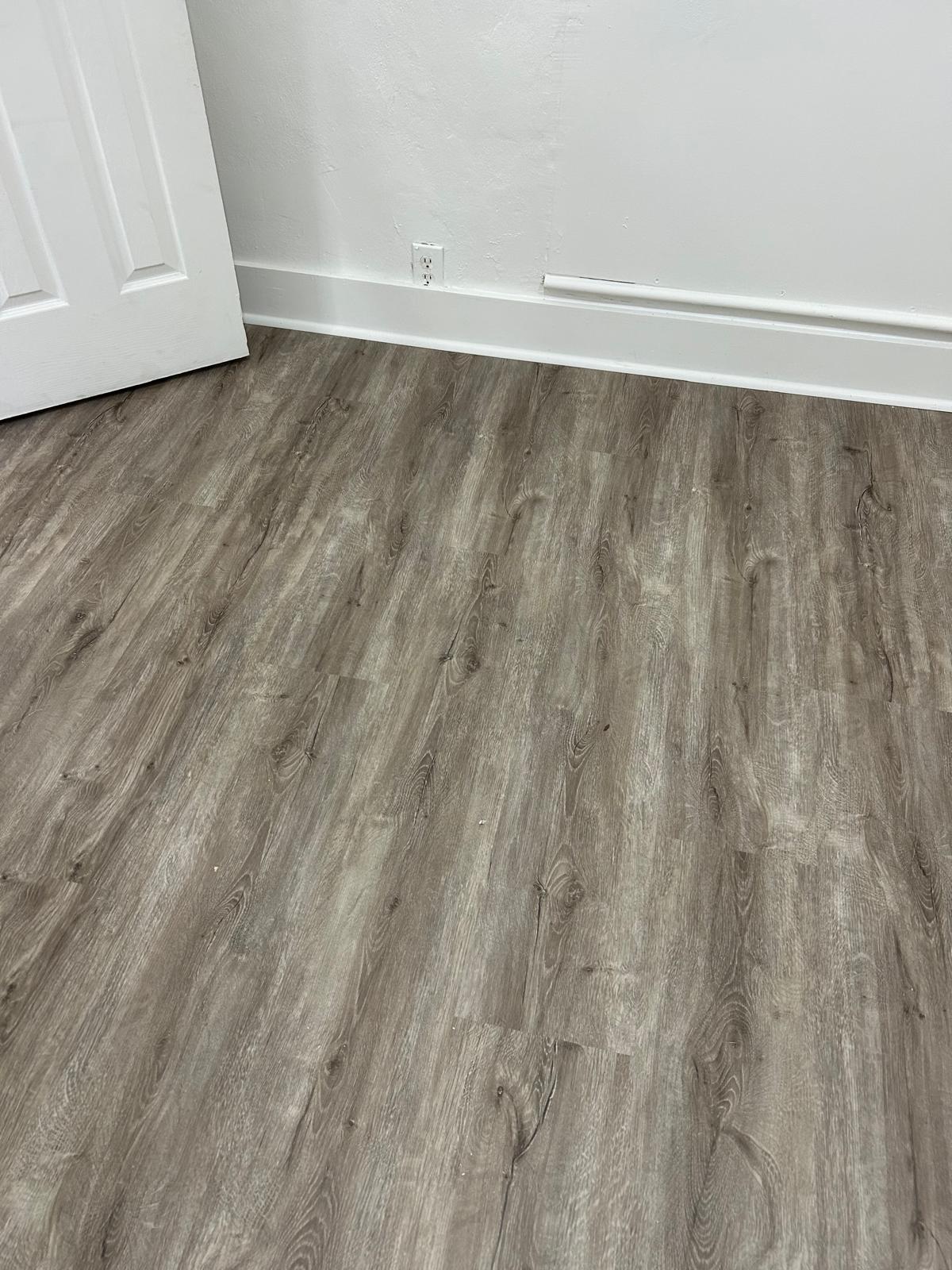 Laminate flooring installation in Miami home