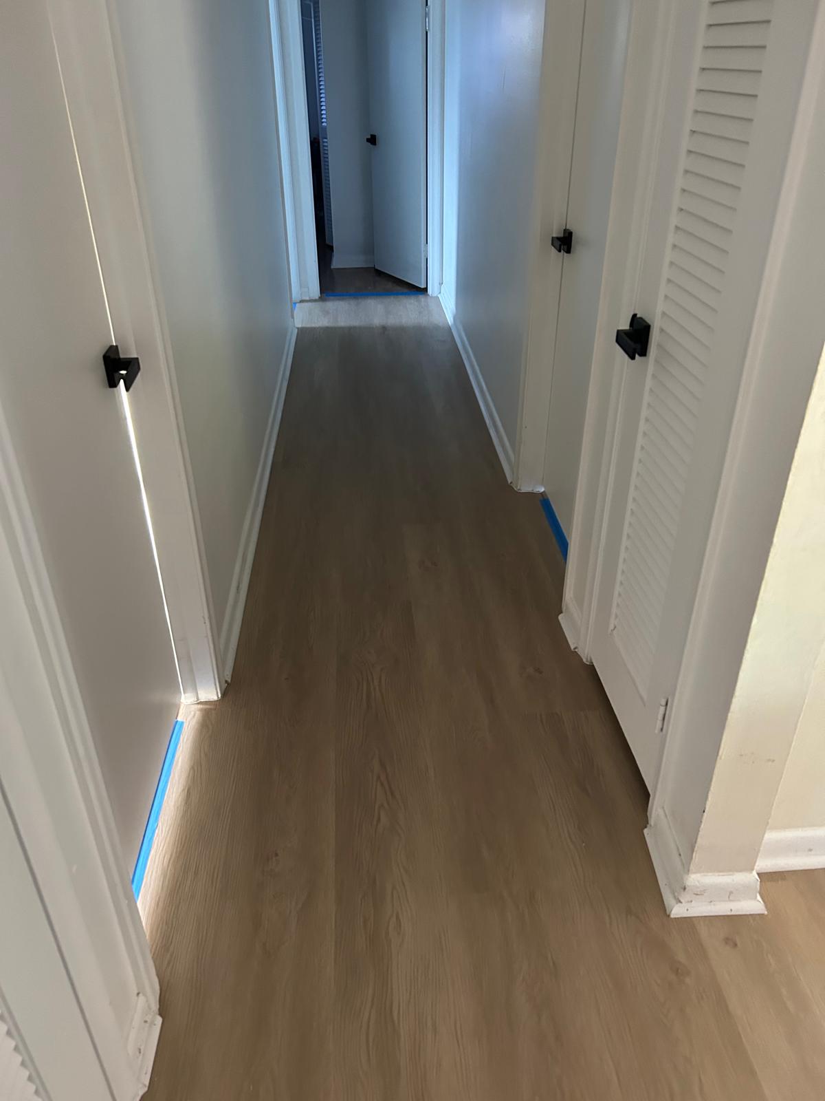 Wide view laminate flooring open floor plan Miami